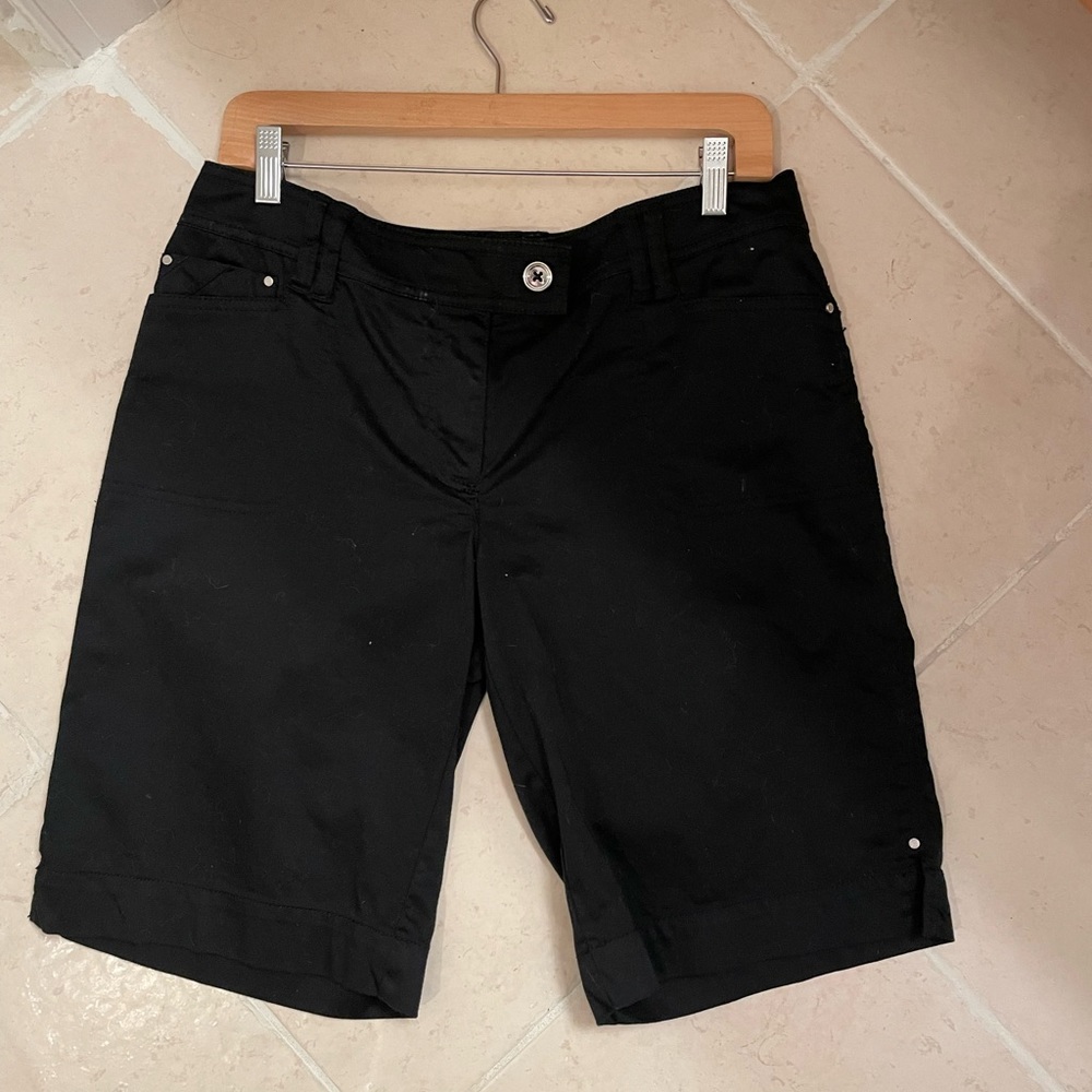 Size 8 five pocket black shorts by White House Black Market